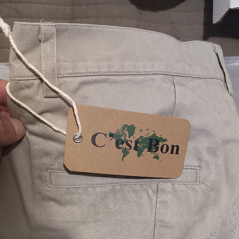 C'est Bon Beige Trousers